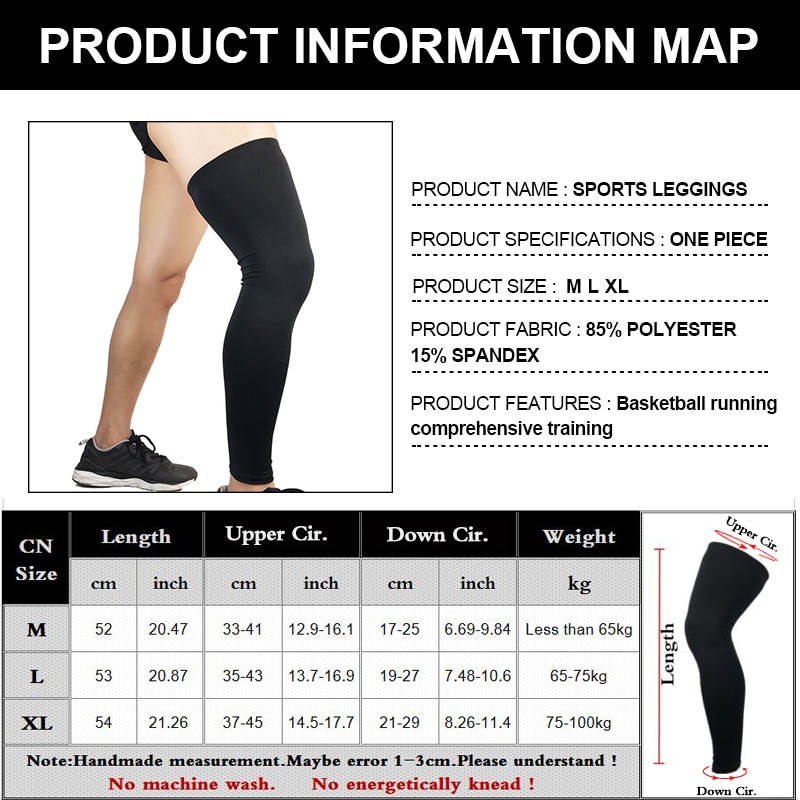 Leg Compression Sleeve Elastic Warmer Leg Compression Sleeve Elastic Warmer