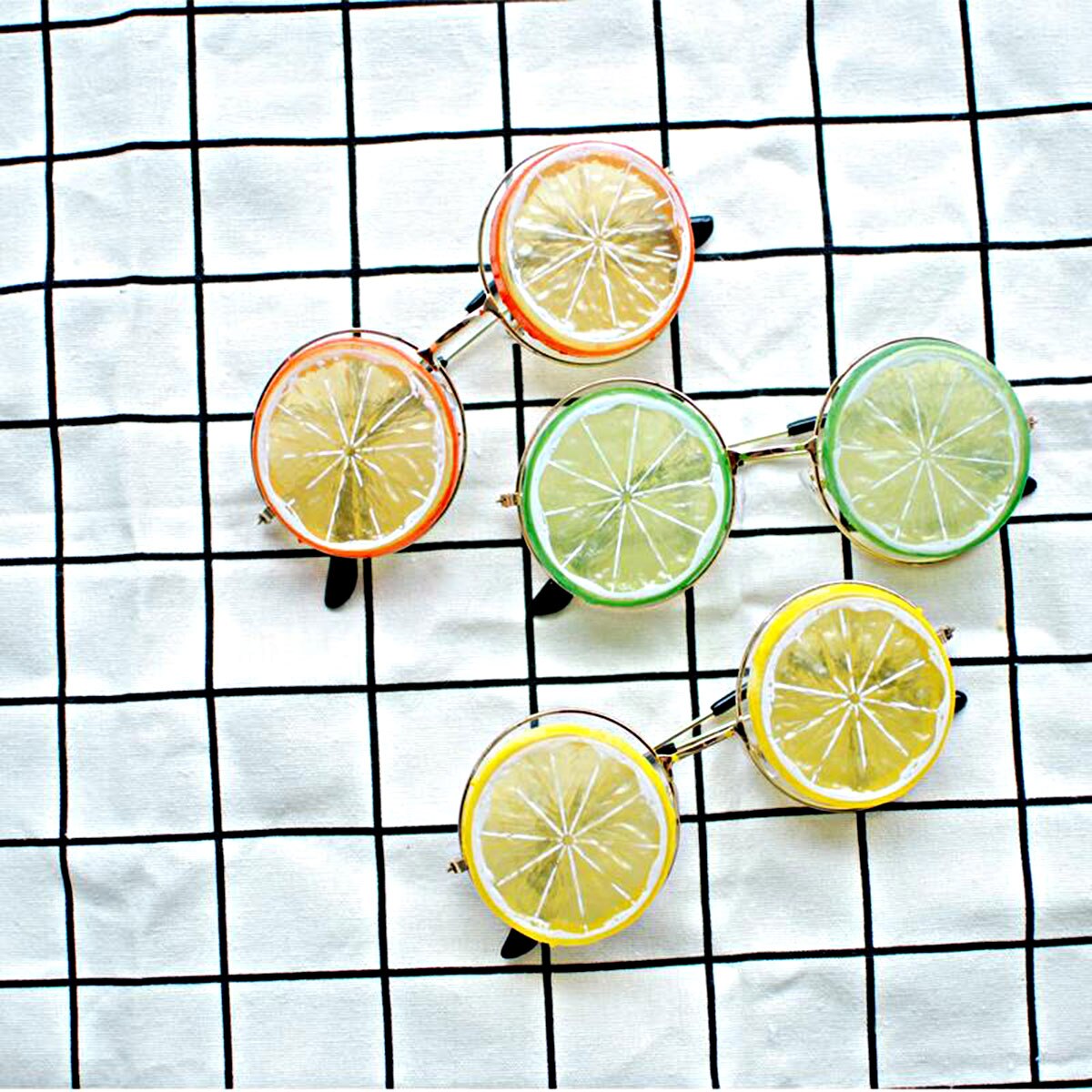 Lemon Sunglasses Funny Eyewear