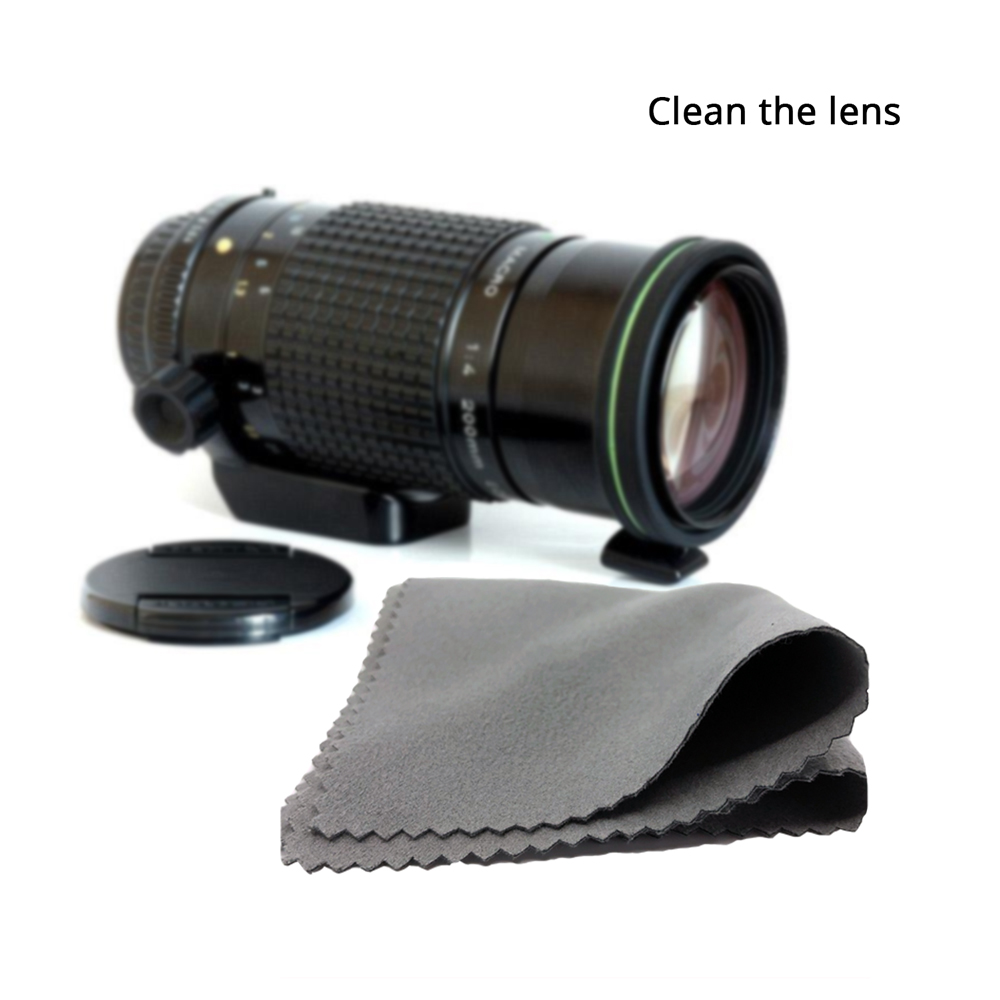 Lens Cleaning Cloths Microfiber Wipes (8Pcs) Lens Cleaning Cloths Microfiber Wipes (8Pcs)