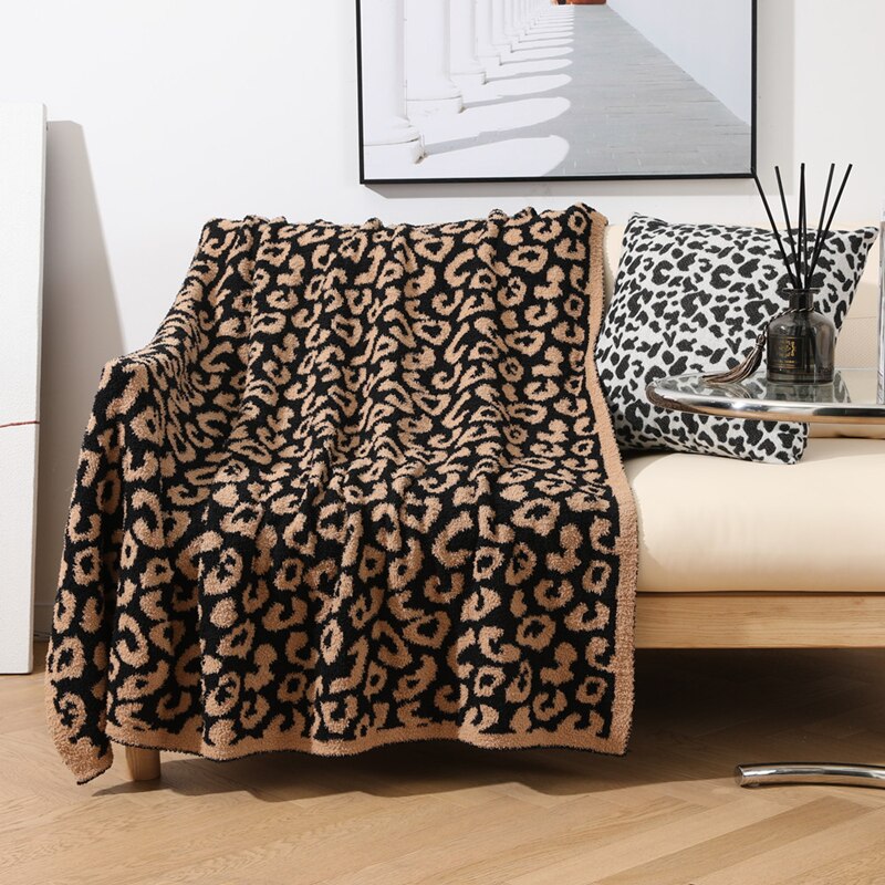 Leopard Print Blanket Bedspread Leopard Print Blanket Bedspread