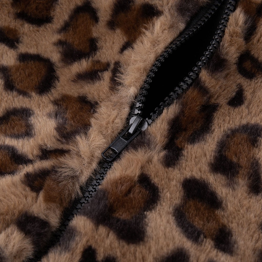 Leopard Print Jacket Warm Coat For Women