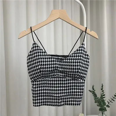 Leopard Print Seamless Crop Top Camisole for Women Ice Silk Vintage Y2k Tube Top Corset Sexy Coquette Push up Padded Bra Leopard Print Seamless Crop Top Camisole for Women Ice Silk Vintage Y2k Tube Top Corset Sexy Coquette Push up Padded Bra