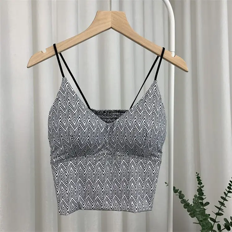 Leopard Print Seamless Crop Top Camisole for Women Ice Silk Vintage Y2k Tube Top Corset Sexy Coquette Push up Padded Bra Leopard Print Seamless Crop Top Camisole for Women Ice Silk Vintage Y2k Tube Top Corset Sexy Coquette Push up Padded Bra
