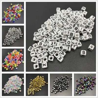 Letter Bead Bracelets DIY Jewelry Set