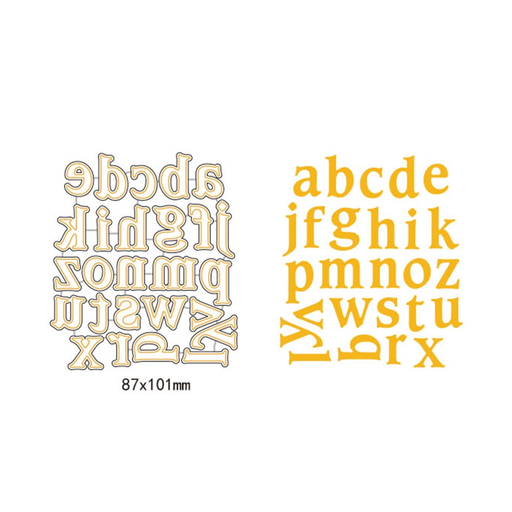 Letter Stencils Metal Cutting Dies