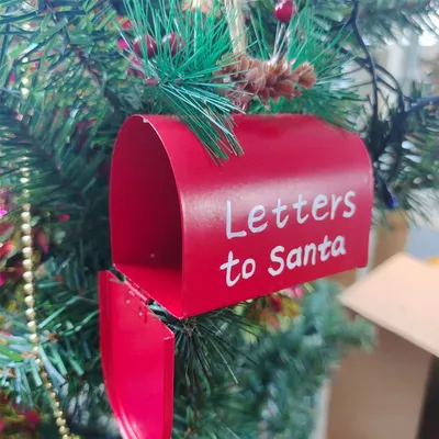 Letters To Santa Mailbox Christmas Decoration Letters To Santa Mailbox Christmas Decoration