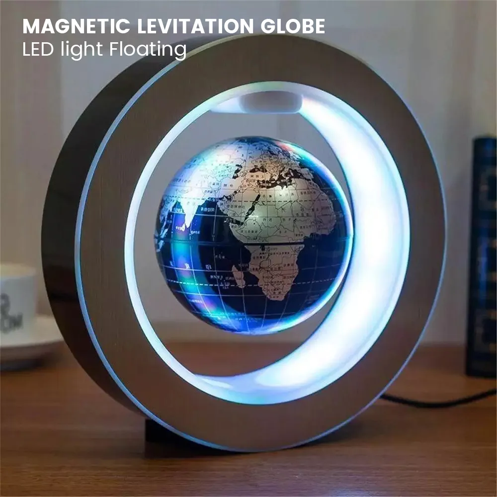 Levitating Lamp Magnetic Levitation Globe LED World Scenery Bedside Lamp Novelty Ball Light Home Decoration Learning Levitating Lamp Magnetic Levitation Globe LED World Scenery Bedside Lamp Novelty Ball Light Home Decoration Learning