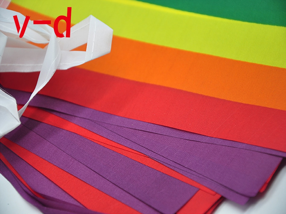 LGBT Rainbow Pride Flag Banner (20 Flags Banner)