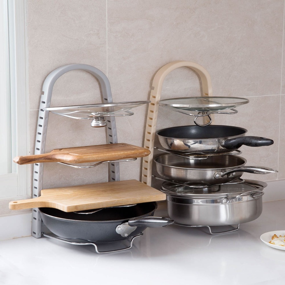 Lid and Pan Rack Organizer