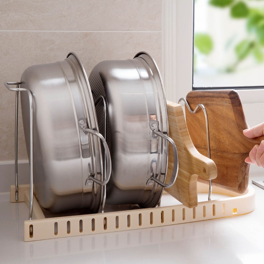 Lid and Pan Rack Organizer