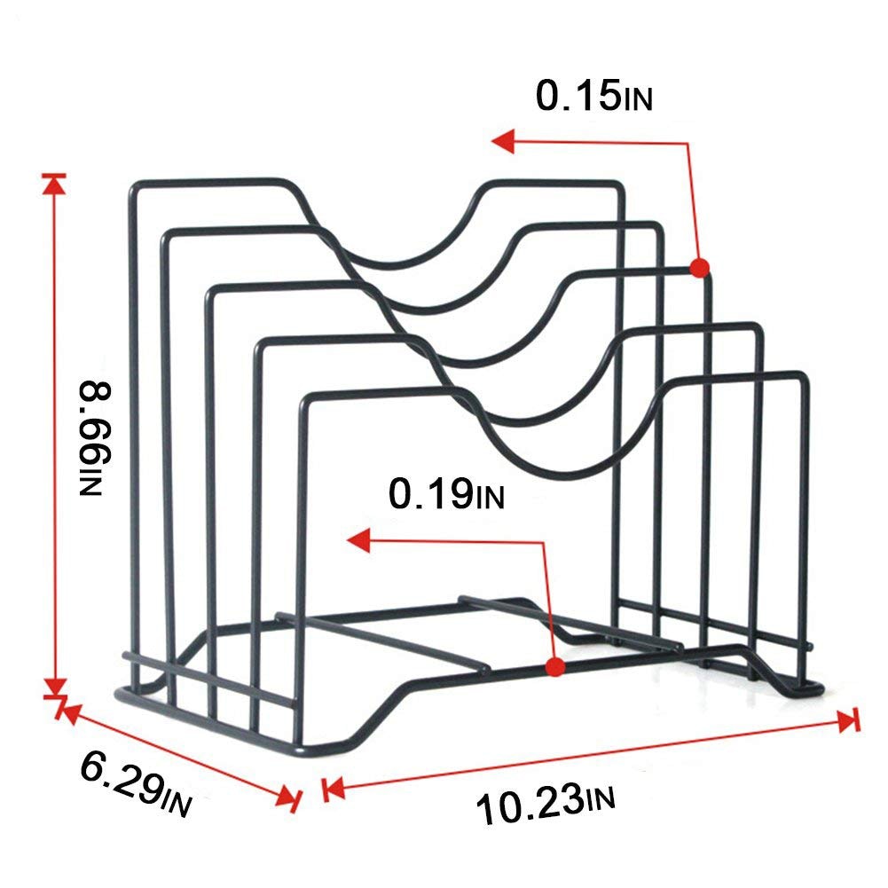 Lid Organizer Pot Cover Kitchen Rack Lid Organizer Pot Cover Kitchen Rack