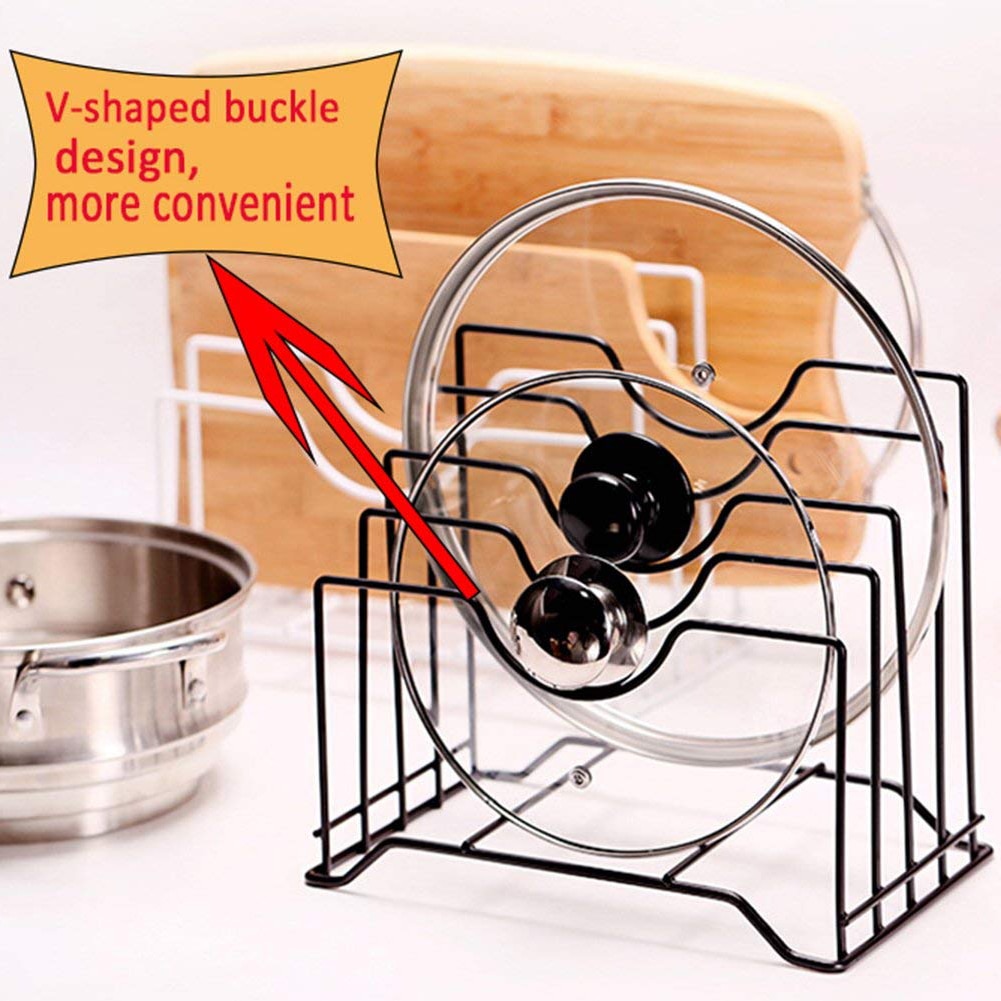 Lid Organizer Pot Cover Kitchen Rack Lid Organizer Pot Cover Kitchen Rack