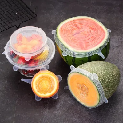 Lids Stretchable Silicone Food Cover (Set of 6)