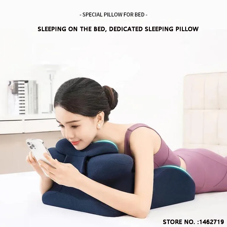 Lie On The Bed Sleeping Pillow Lie On The Bed Artifact Multifunctional Prone Position Lie Pillow Lie Sleeping Lie
