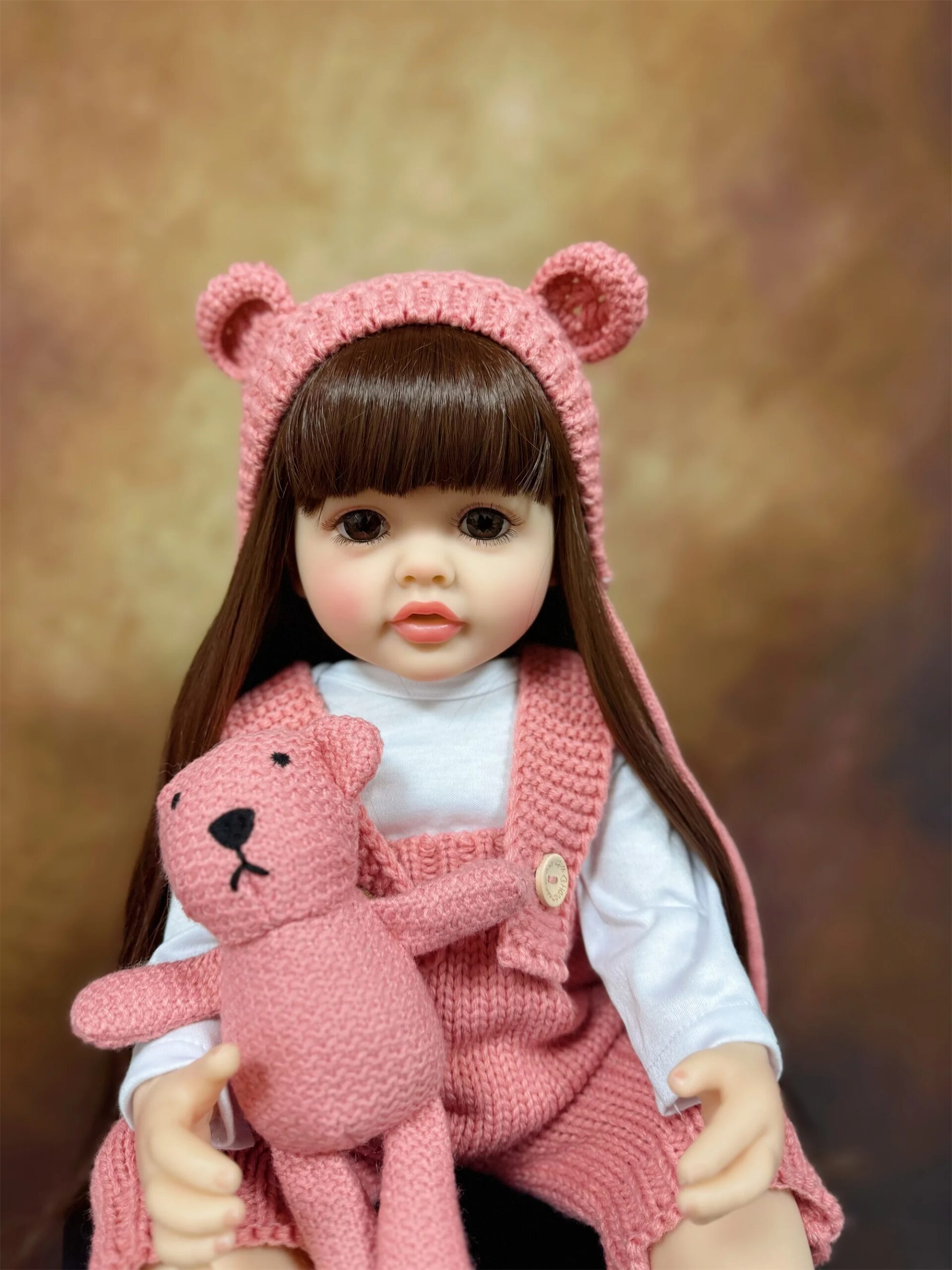 Lifelike Reborn Dolls Realistic Full Silicone Baby Bebe Vinyl 50CM Newborn Girl Doll Princess Toddler Toy Gift Lifelike Reborn Dolls Realistic Full Silicone Baby Bebe Vinyl 50CM Newborn Girl Doll Princess Toddler Toy Gift