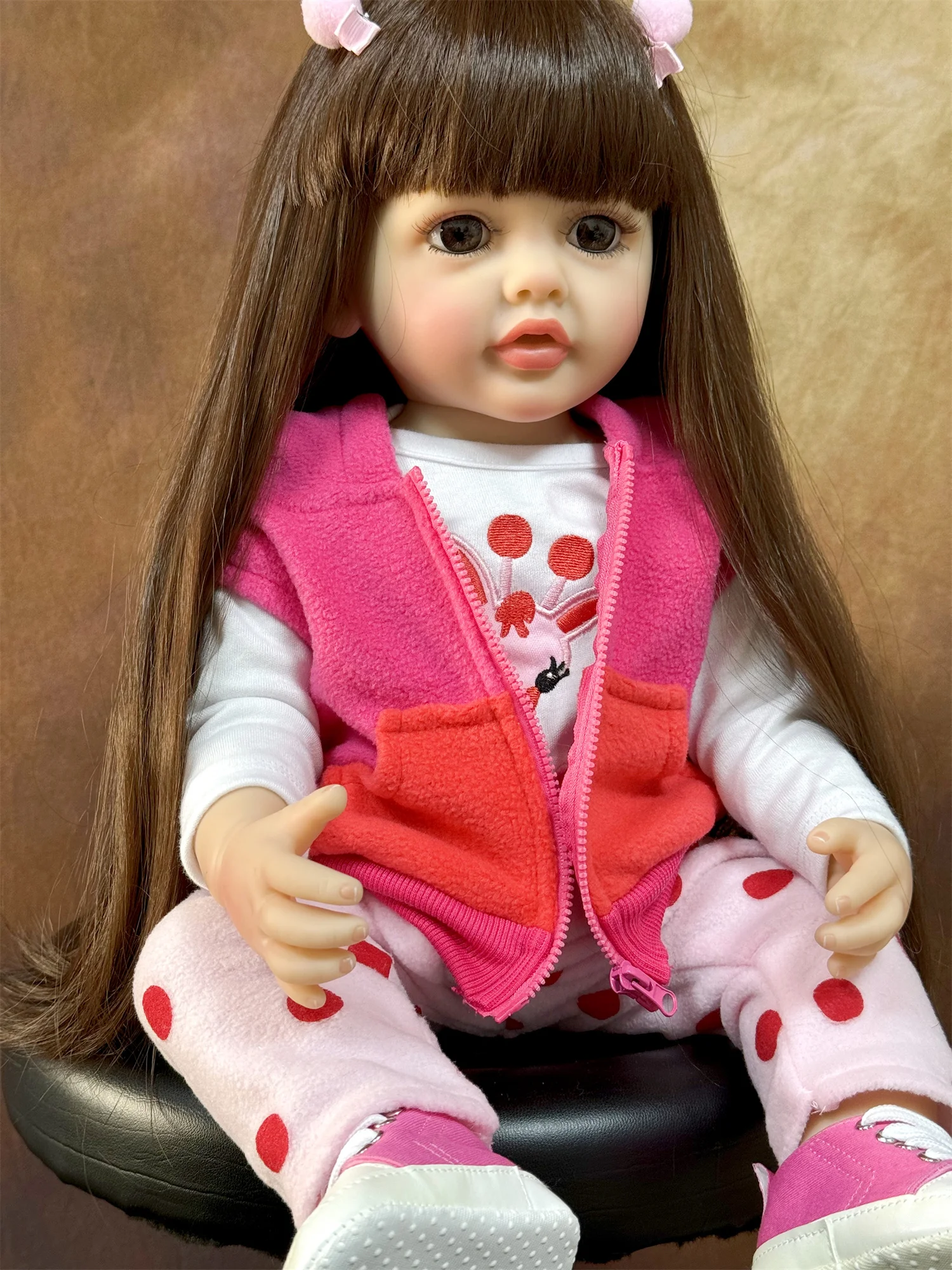 Lifelike Reborn Dolls Realistic Full Silicone Baby Bebe Vinyl 50CM Newborn Girl Doll Princess Toddler Toy Gift Lifelike Reborn Dolls Realistic Full Silicone Baby Bebe Vinyl 50CM Newborn Girl Doll Princess Toddler Toy Gift