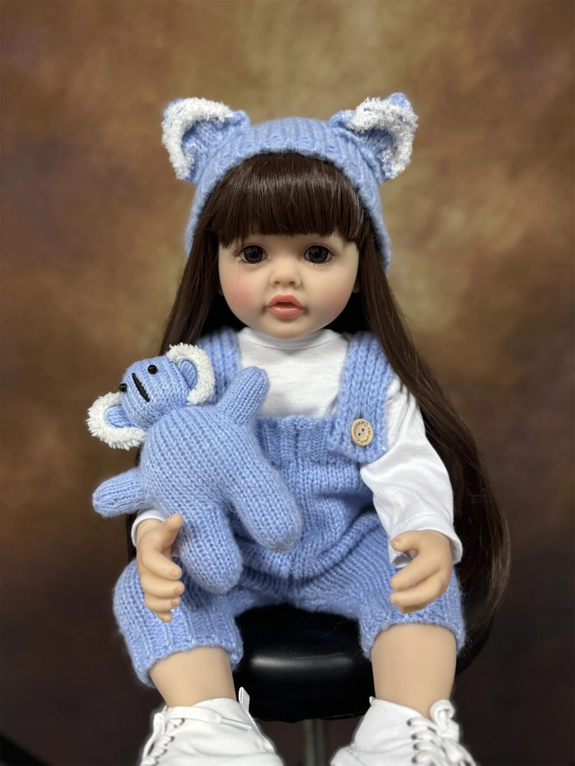 Lifelike Reborn Dolls Realistic Full Silicone Baby Bebe Vinyl 50CM Newborn Girl Doll Princess Toddler Toy Gift Lifelike Reborn Dolls Realistic Full Silicone Baby Bebe Vinyl 50CM Newborn Girl Doll Princess Toddler Toy Gift
