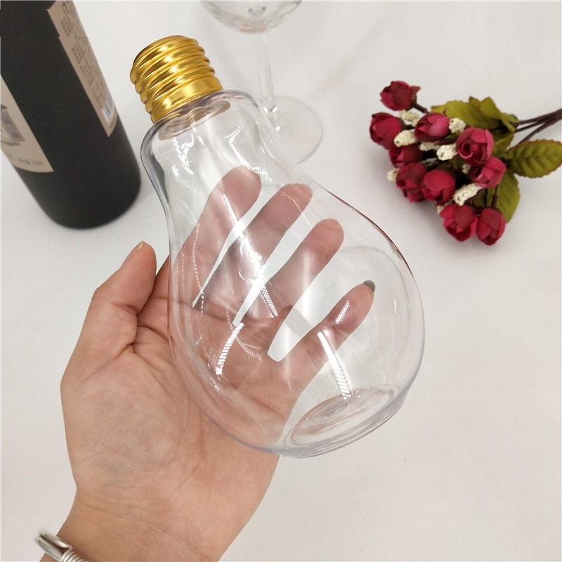 Light Bulb Bottle Multi-Purpose Container Light Bulb Bottle Multi-Purpose Container
