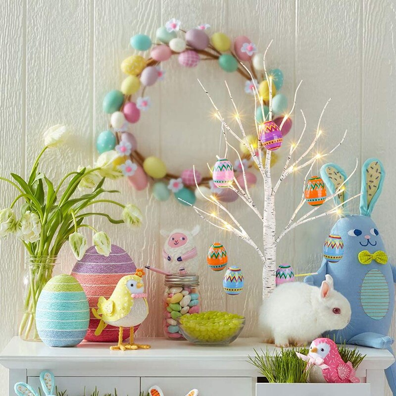Light Up 24 LED Easter Twig Tree