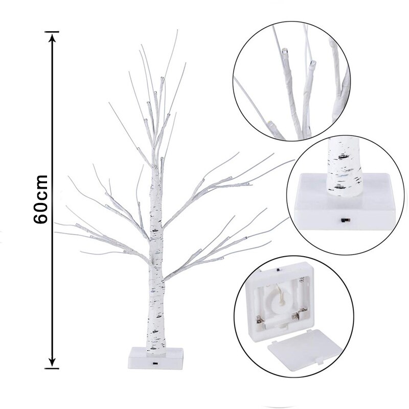 Light Up 24 LED Easter Twig Tree