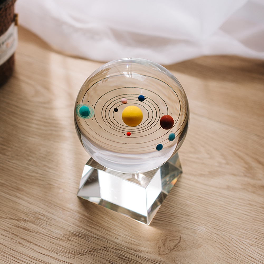 Light Up 3D Solar System Crystal Ball