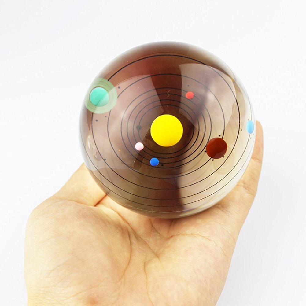 Light Up 3D Solar System Crystal Ball