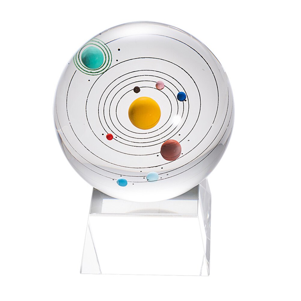 Light Up 3D Solar System Crystal Ball