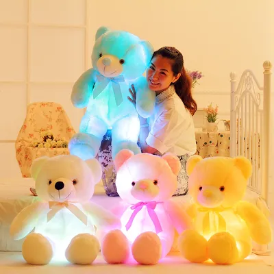 Light Up Bear with Color-Changing LED