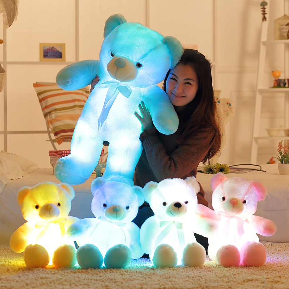 Light Up Bear with Color-Changing LED