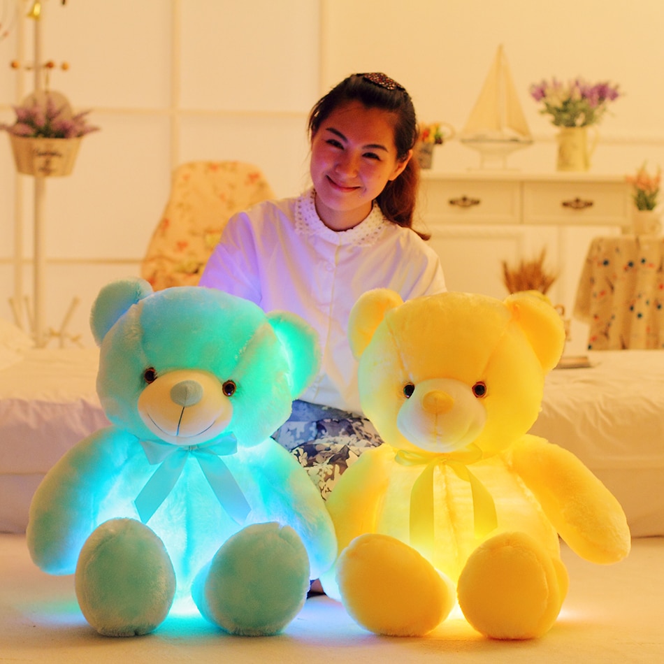 Light Up Bear with Color-Changing LED