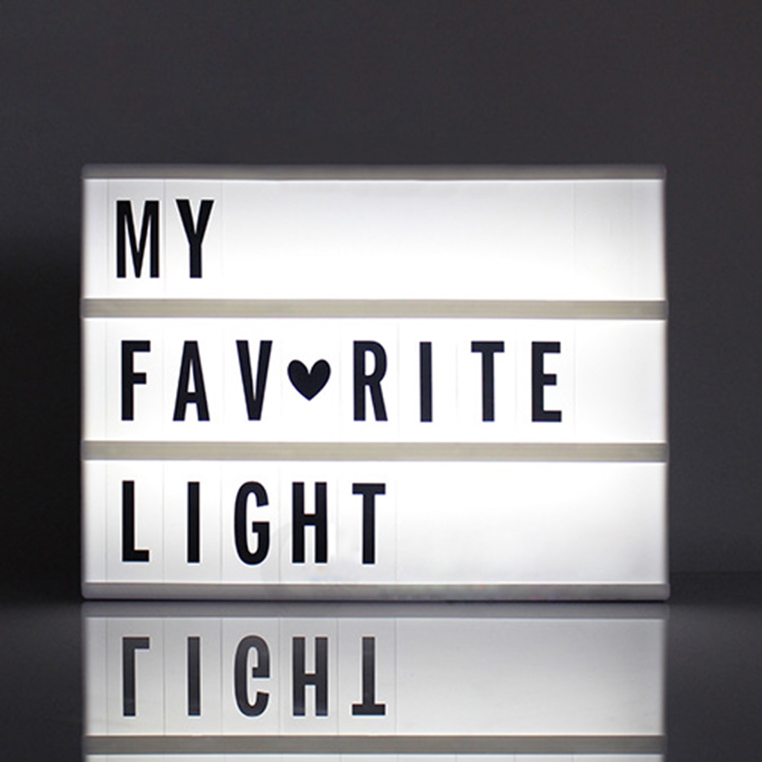 Light Up Box Home LED Sign Decor Light Up Box Home LED Sign Decor