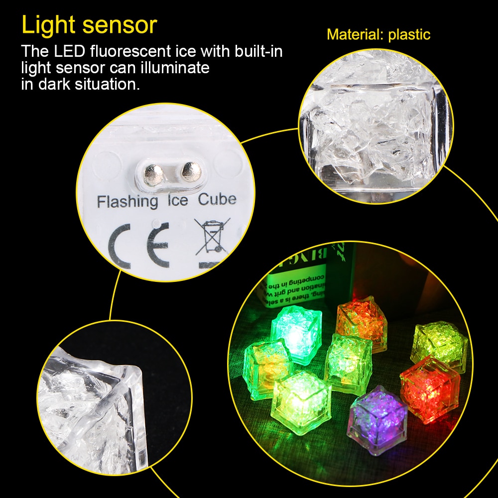Light Up Ice Cubes LED Lights Light Up Ice Cubes LED Lights