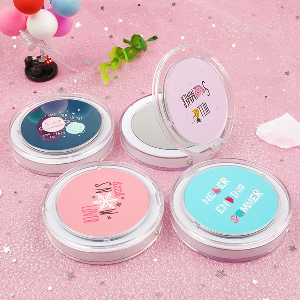 Light-Up Makeup Mirror Mini Compact Mirror Light-Up Makeup Mirror Mini Compact Mirror