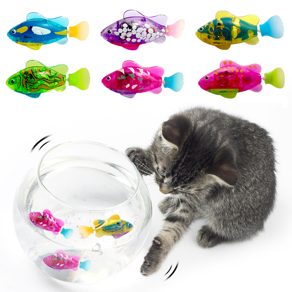 Light Up Swimming Fish Cat Toy Light Up Swimming Fish Cat Toy
