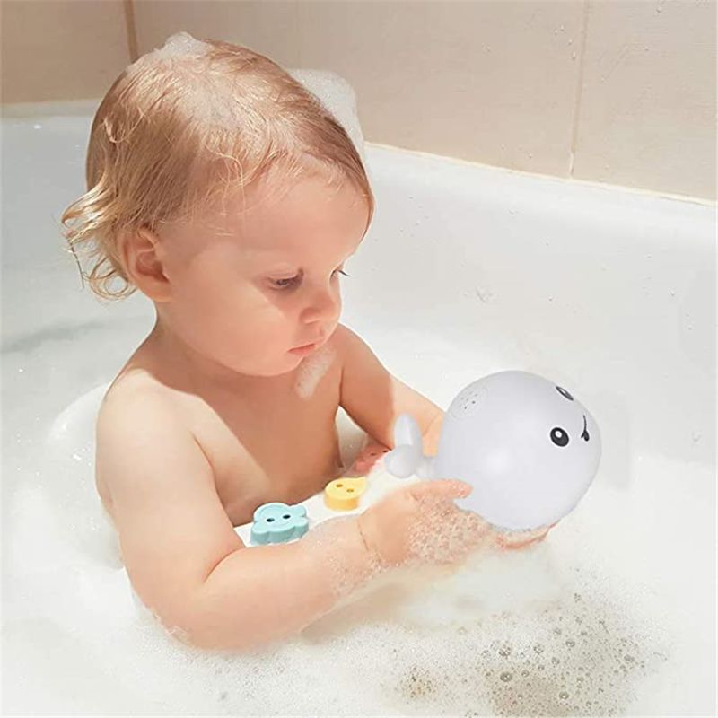 Light Up Whale Bath Toy for Toddlers