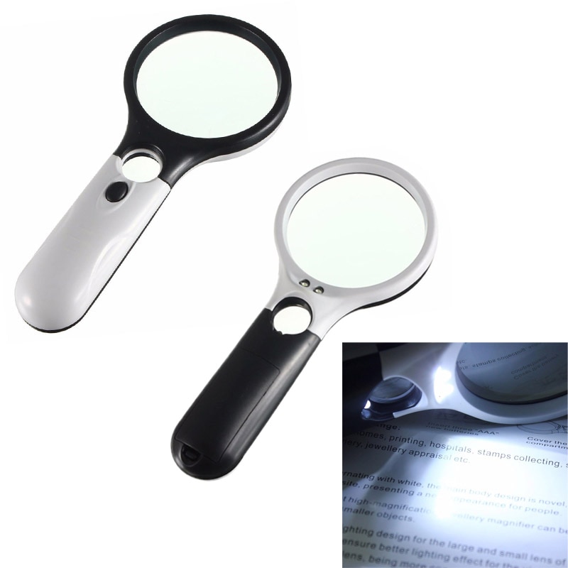 Lighted Magnifying Glass LED Dual Lens Lighted Magnifying Glass LED Dual Lens