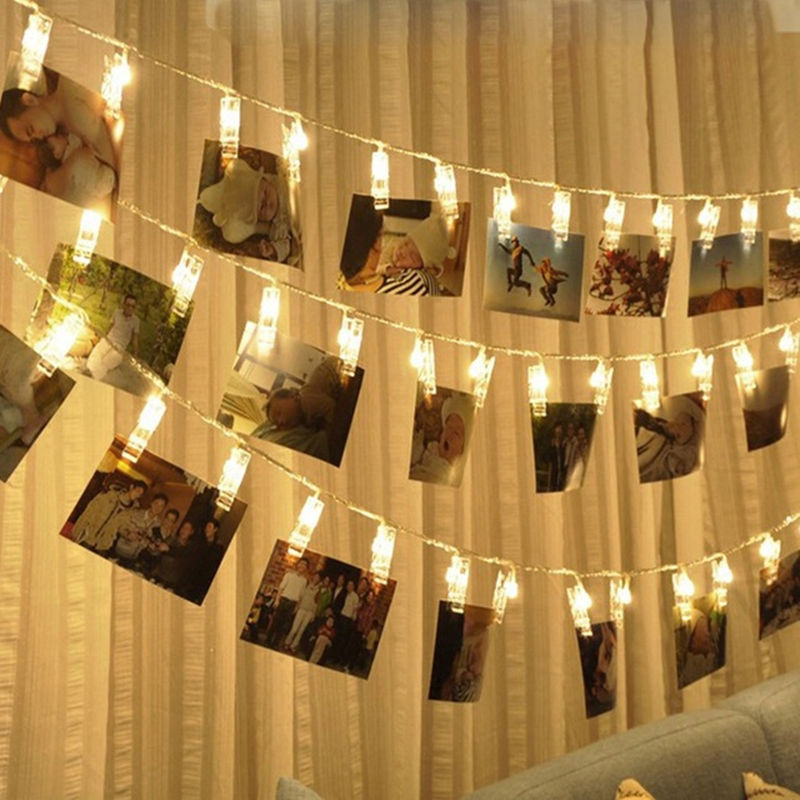 Lights with Photo Clips Room Decor Lights with Photo Clips Room Decor