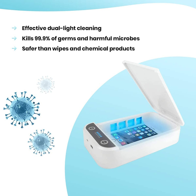 Lightweight and Portable UV Sanitizer Box Lightweight and Portable UV Sanitizer Box