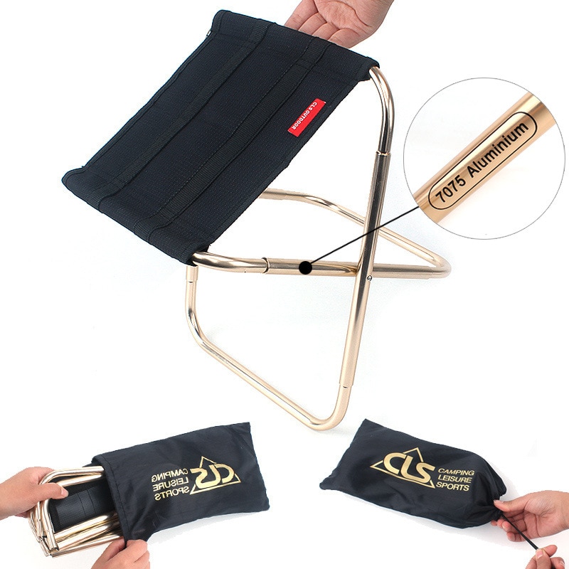 Lightweight Foldable Camping Stool