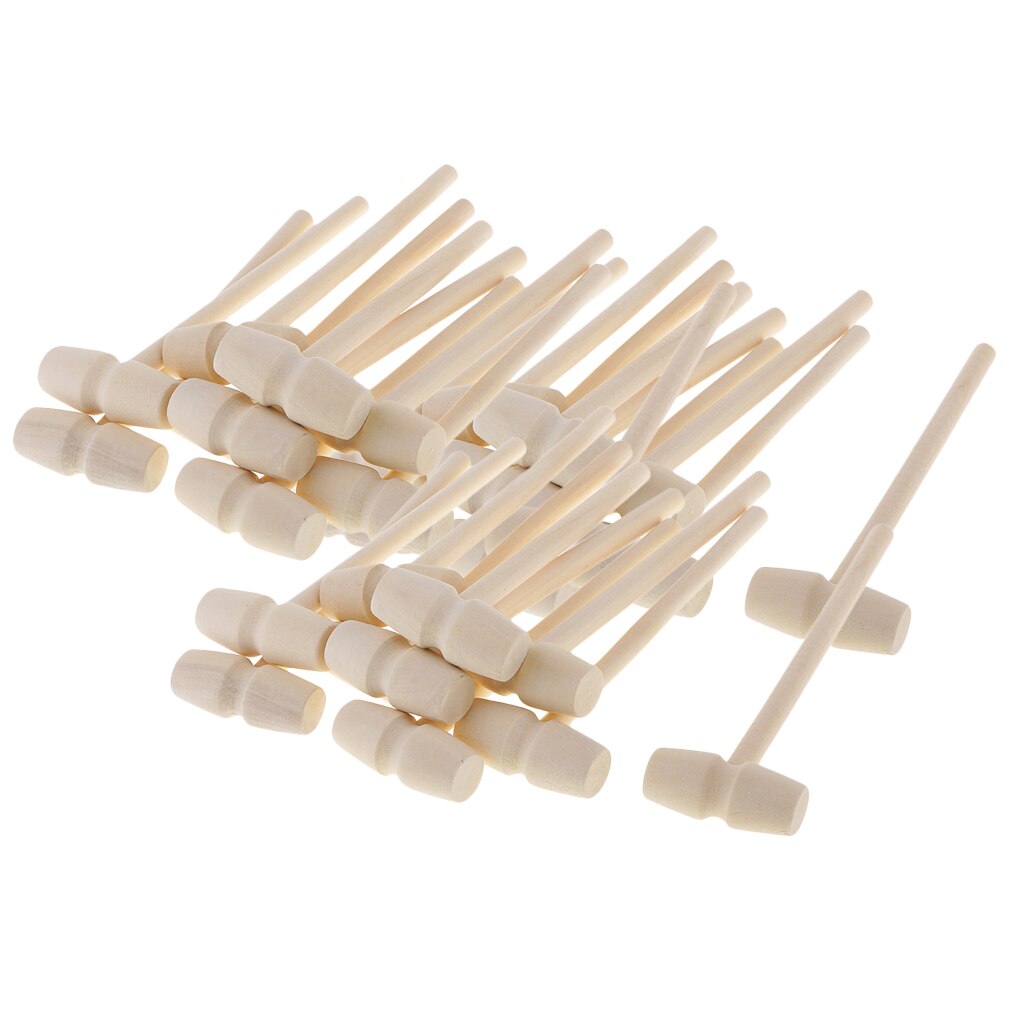 Lightweight Mini Wooden Mallets (30pcs) Lightweight Mini Wooden Mallets (30pcs)