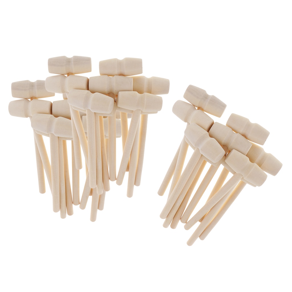 Lightweight Mini Wooden Mallets (30pcs) Lightweight Mini Wooden Mallets (30pcs)