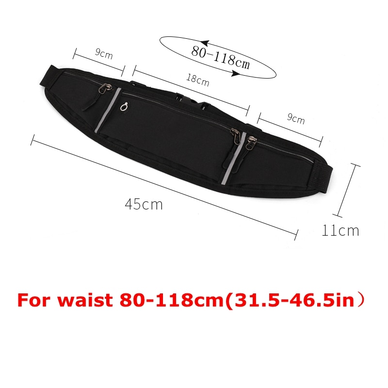 Lightweight Unisex Jogging Belt Bag Lightweight Unisex Jogging Belt Bag
