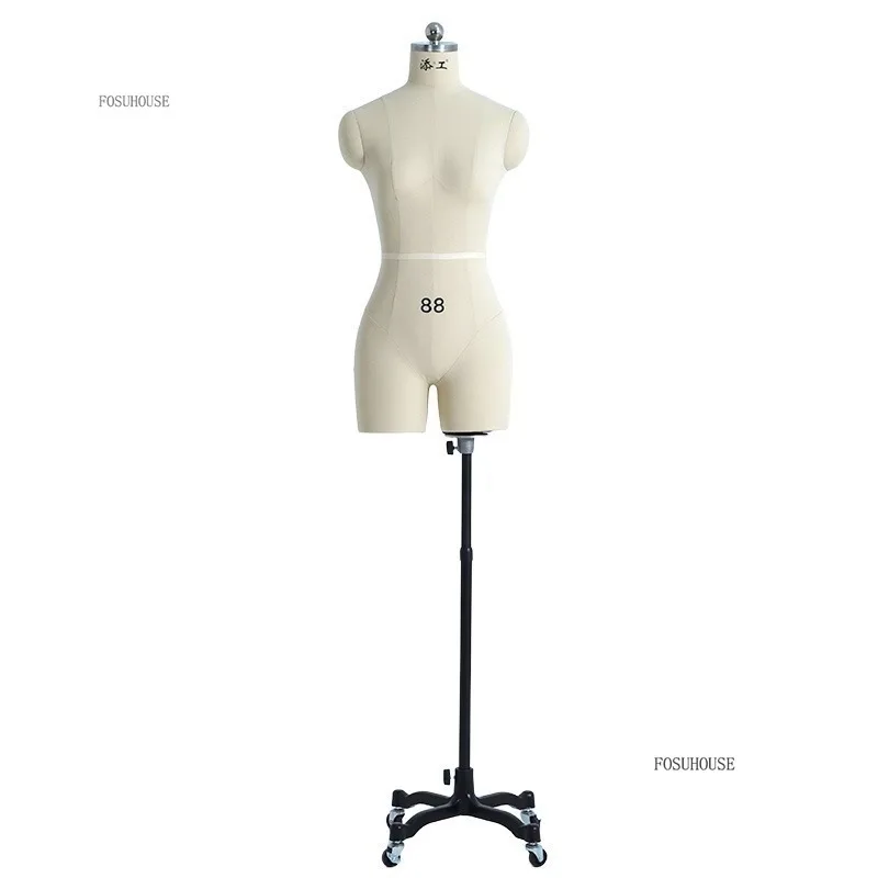 Linen Cover Body Female Mannequins with Legs for Clothing Design Bust Sewing Tailor Mannequin Dress Display Stand Can Linen Cover Body Female Mannequins with Legs for Clothing Design Bust Sewing Tailor Mannequin Dress Display Stand Can