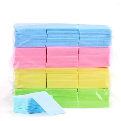 Lint Free Nail Polish Remover Pads (600 pcs)