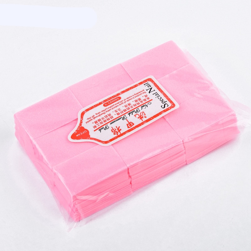 Lint Free Nail Polish Remover Pads (600 pcs)
