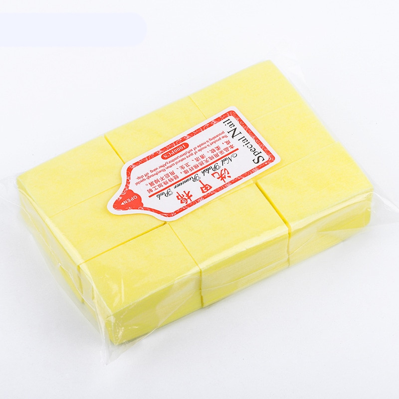 Lint Free Nail Polish Remover Pads (600 pcs)