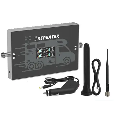 Lintratek 2G 3G 4G Signal Repeater for Cars RV and Trucks Cellular Amplifier Booster Kit Lintratek 2G 3G 4G Signal Repeater for Cars RV and Trucks Cellular Amplifier Booster Kit