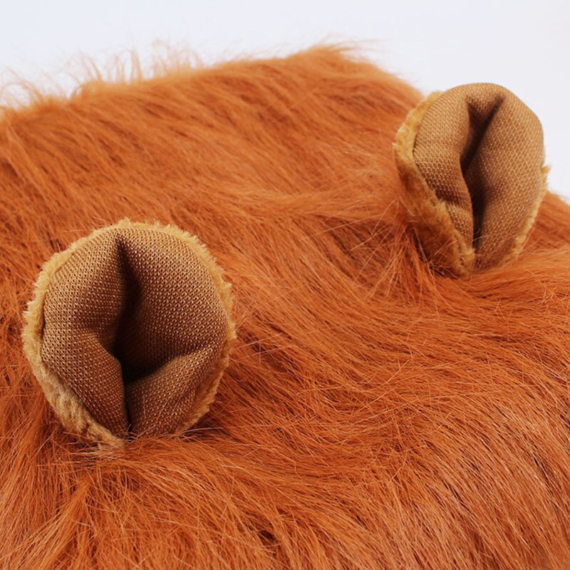 Lion Mane for Dog Pet Costume Wig