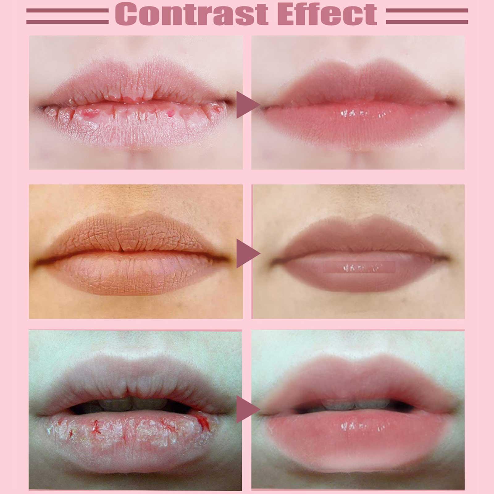 Lips Serum Lip Balm Plumper Serum Reduces Fine Lines Brighten Lipgloss Anti Drying For Women Pink Lips Instant