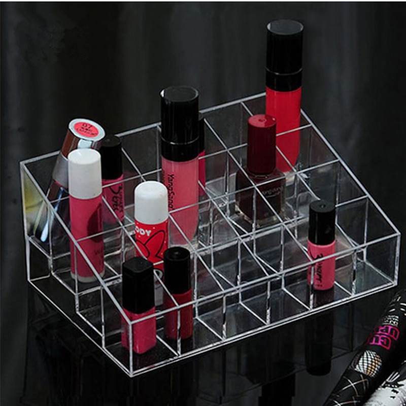 Lipstick Organizer 24-Grid Display Case Lipstick Organizer 24-Grid Display Case